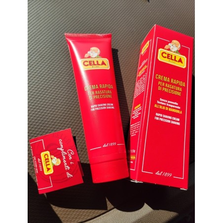 Crème à raser Cella Milano tube 150 ml