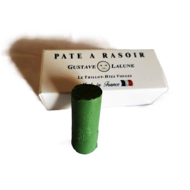 Pâte à rasoir vert de chrome Gustave Lalune