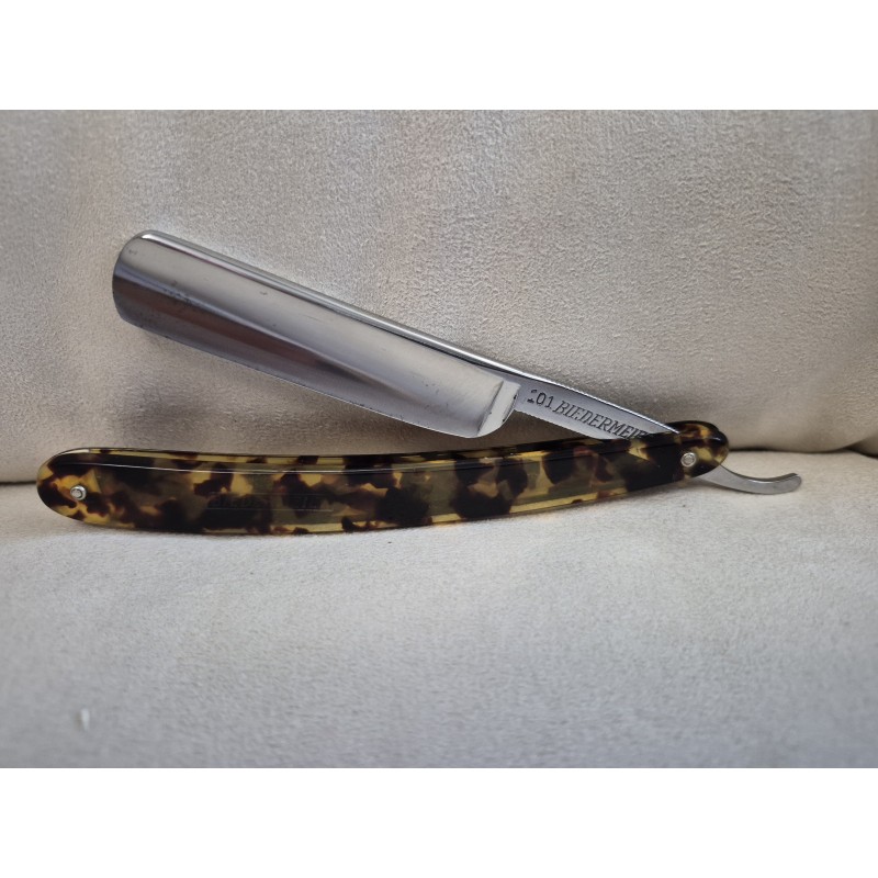 Rasoir coupe-choux BIEDERMEIER 5/8 tortoise