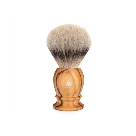 Brosse de rasage MÜHLE 19mm Silvertip monture olivier